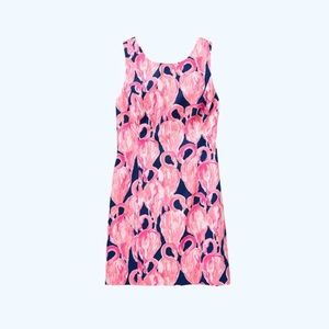 Lilly Pulitzer high tide navy via amor mila shift